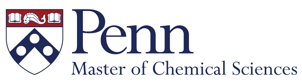 University of Pennsylvania Master of Chemical Sciences logo