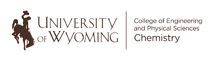 University of Whyoming department of chemistry logo